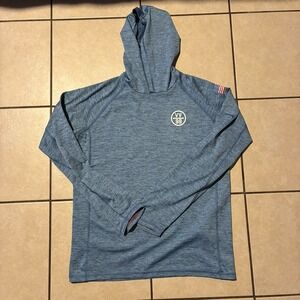 Vineyard Vines Boys XL 18 Blue Pullover Hoodie Sweatshirt